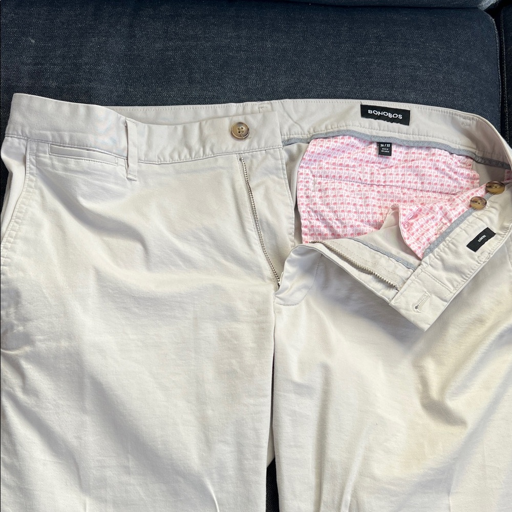 Bonobos Men's Light Tan Chinos